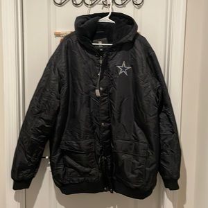 Pro Line NFL men’s XXL Nylon Canvas Jacket w/fur lined.  Never worn with tags